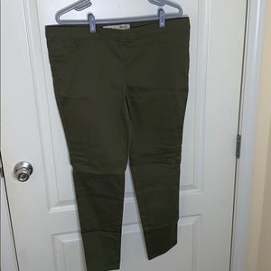 Olive Green Jeggings